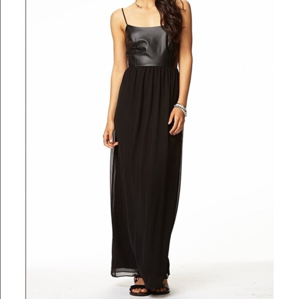 F21 Black Maxi Dress